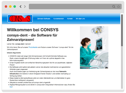 Browserbeispiel CONSYS